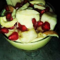 A picture of Fruit custard.