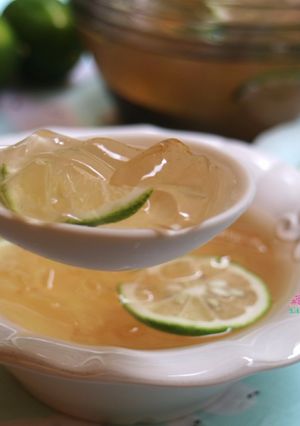 蜂蜜檸檬手洗愛玉 的食譜成品照片