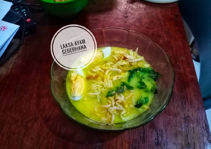 Laksa Ayam Sederhana