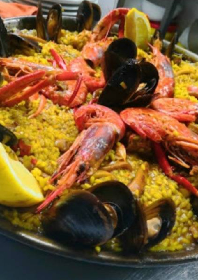 Una foto de Paella mixta