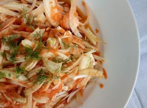 Foto resep Salad wortel dan fennel