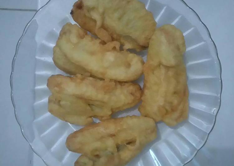 Pisang goreng crispy