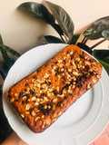 Budín saludable de banana y harina integral
