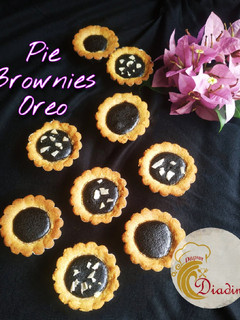 Foto resep Pie Brownies Oreo