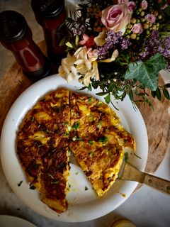 Tortilla de patatas - spanisches Omelett Rezepthauptbild