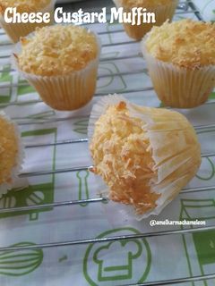 Foto resep Cheese Custard Muffin