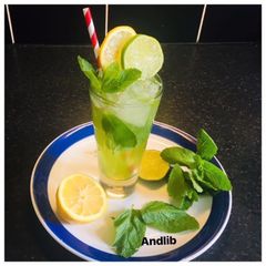 A picture of Lemon and Lime Mocktail.