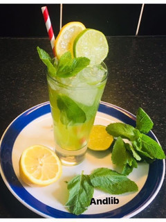 A picture of Lemon and Lime Mocktail.