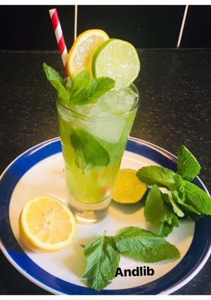 A picture of Lemon and Lime Mocktail.