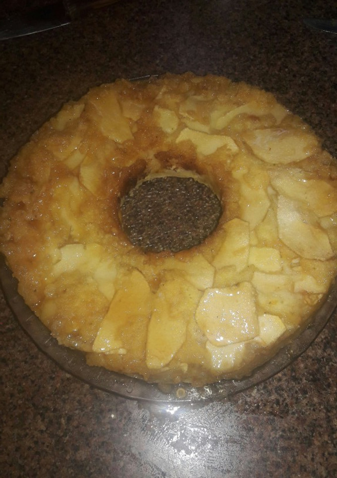 Una foto de Rica y económica tarta de manzanas