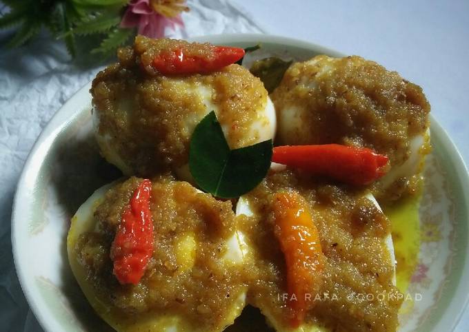 Resep Telur Bumbu Bali Oleh Ifaraa Cookpad