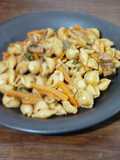 Pasta de Caracoles con Carne