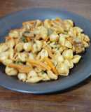 Pasta de Caracoles con Carne