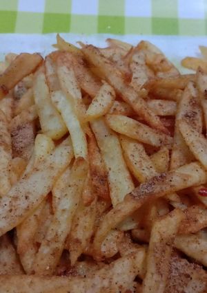 A picture of Masala fries.