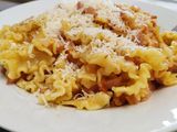 Pasta a la carbonara italiana