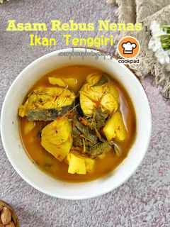Gambar Asam Rebus Nenas Ikan Tenggiri