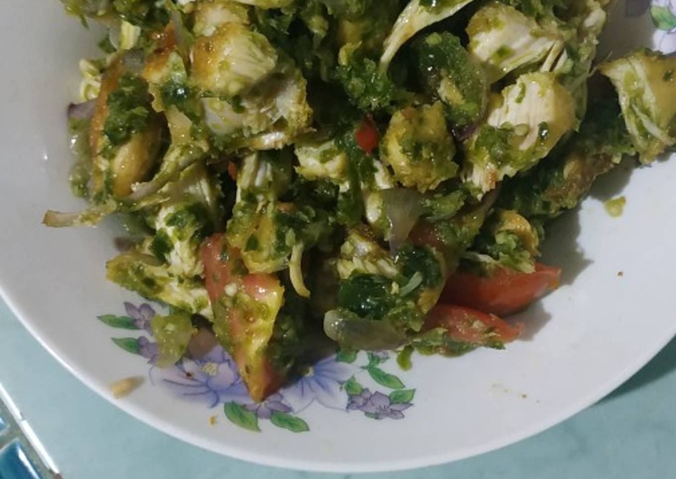 Sambel Suir ayam ijo