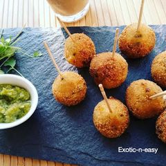 A picture of Ginger Garlic Bites.