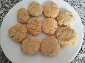 Una foto de Galletas o Cookies de coco y almendras Sin Gluten
