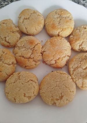 Una foto de Galletas o Cookies de coco y almendras Sin Gluten