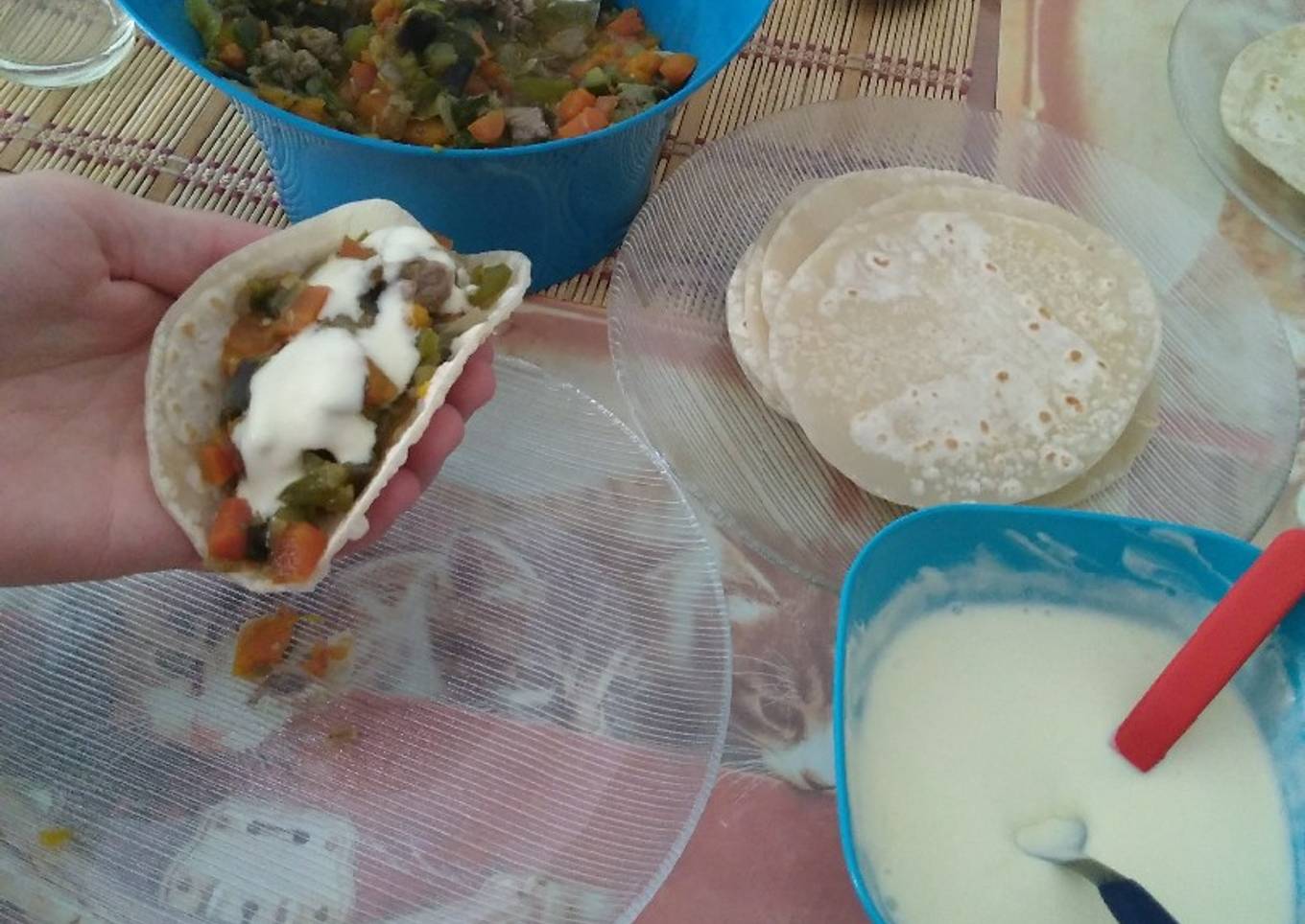 Tacos de verdura