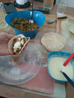 Una foto de Tacos de verdura