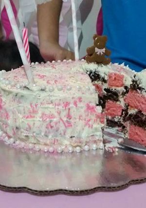 Una foto de Pastel domino