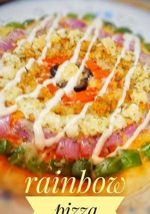A picture of Rainbow Pizza.