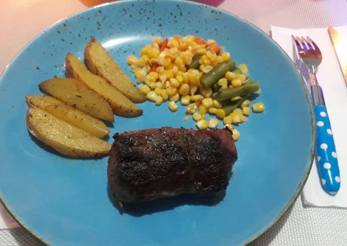 Tenderloin steak simpel