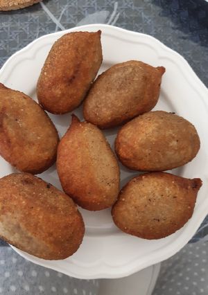 Gefüllte Bällchen mit Kartoffeln Rezepthauptbild