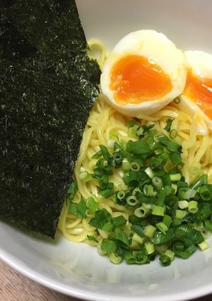 Una foto de Abura soba（油そば）