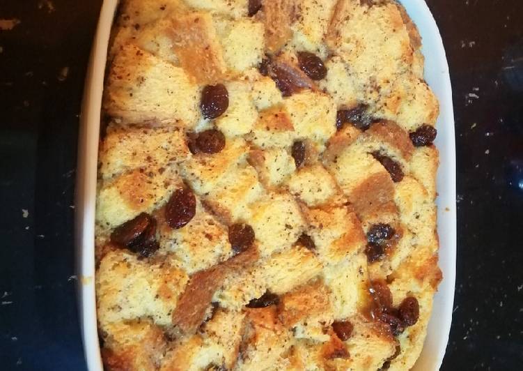 Bread and butter pudding #TeamTrees