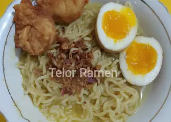 Resep Populer Telor ramen Nikmat Lezat