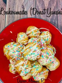Foto resep Loukoumades a. k. a donat yunani