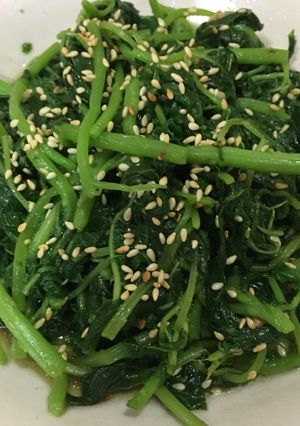 Foto resep Bayam wijen