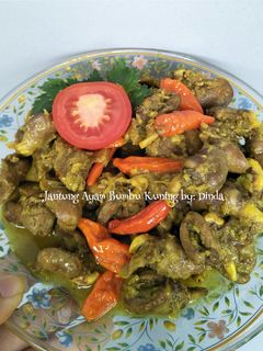 Foto resep Jantung Ayam Bumbu Kuning