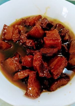 Hình của món Thịt kho tàu.