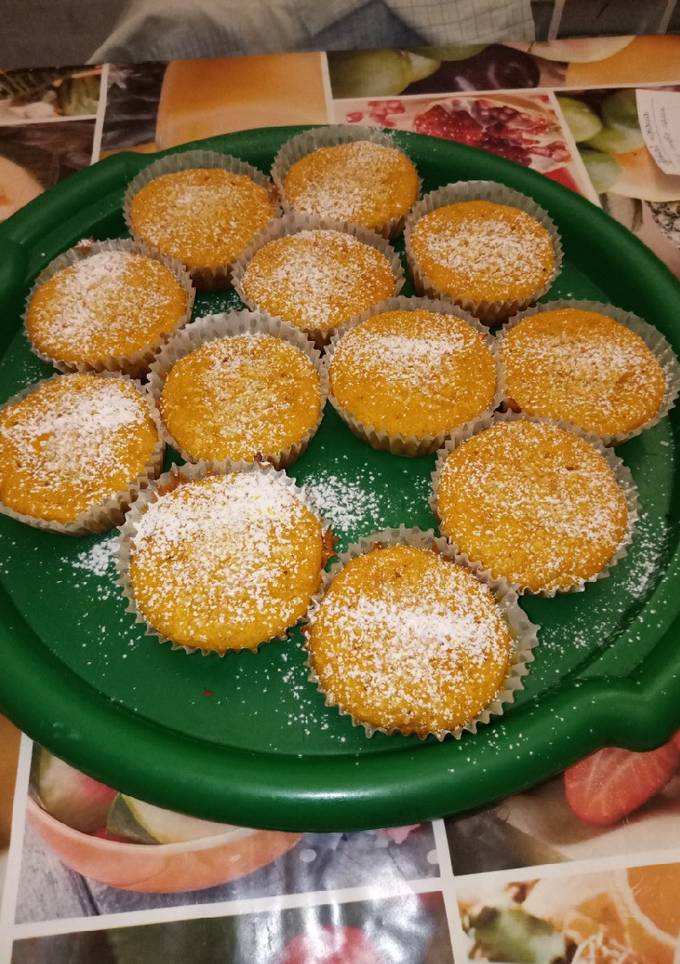 Кекси з гарбуза