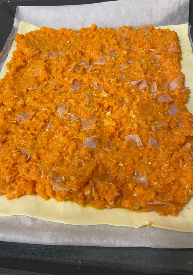 Una foto de Tarta de zanahoria