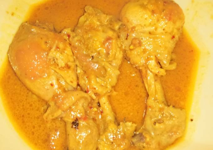 African chicken curry