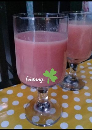 Foto resep Jus jambu biji.