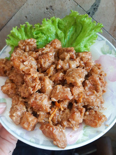 Foto resep Salted Egg Chicken/Ayam Saus Telur Asin