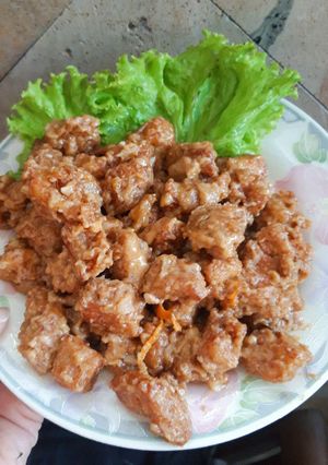 Foto resep Salted Egg Chicken/Ayam Saus Telur Asin