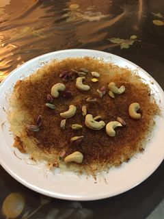 صورة لوصفة كنافة بالجبن