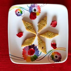Kaju katli Jaggery wali A picture of Kaju katli Jaggery wali.