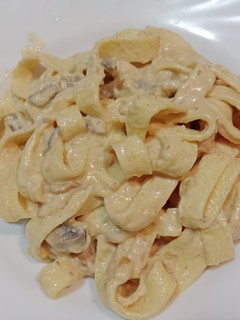 Una foto de Pasta al strogonoff