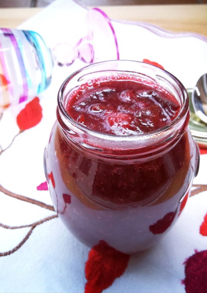 Una foto de Ciruelas gel flex para postre, desayuno, almuerzo o merienda