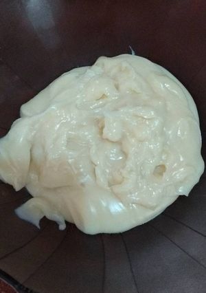 Una foto de Crema de vainilla