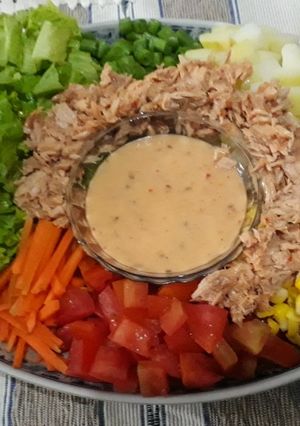Foto resep Tuna Salad Sayuran