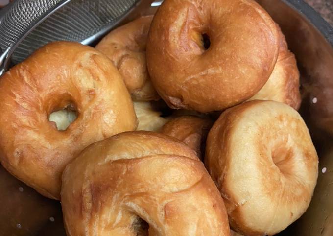 Cara Gampang Menyiapkan Homemade doughnut yang Enak
